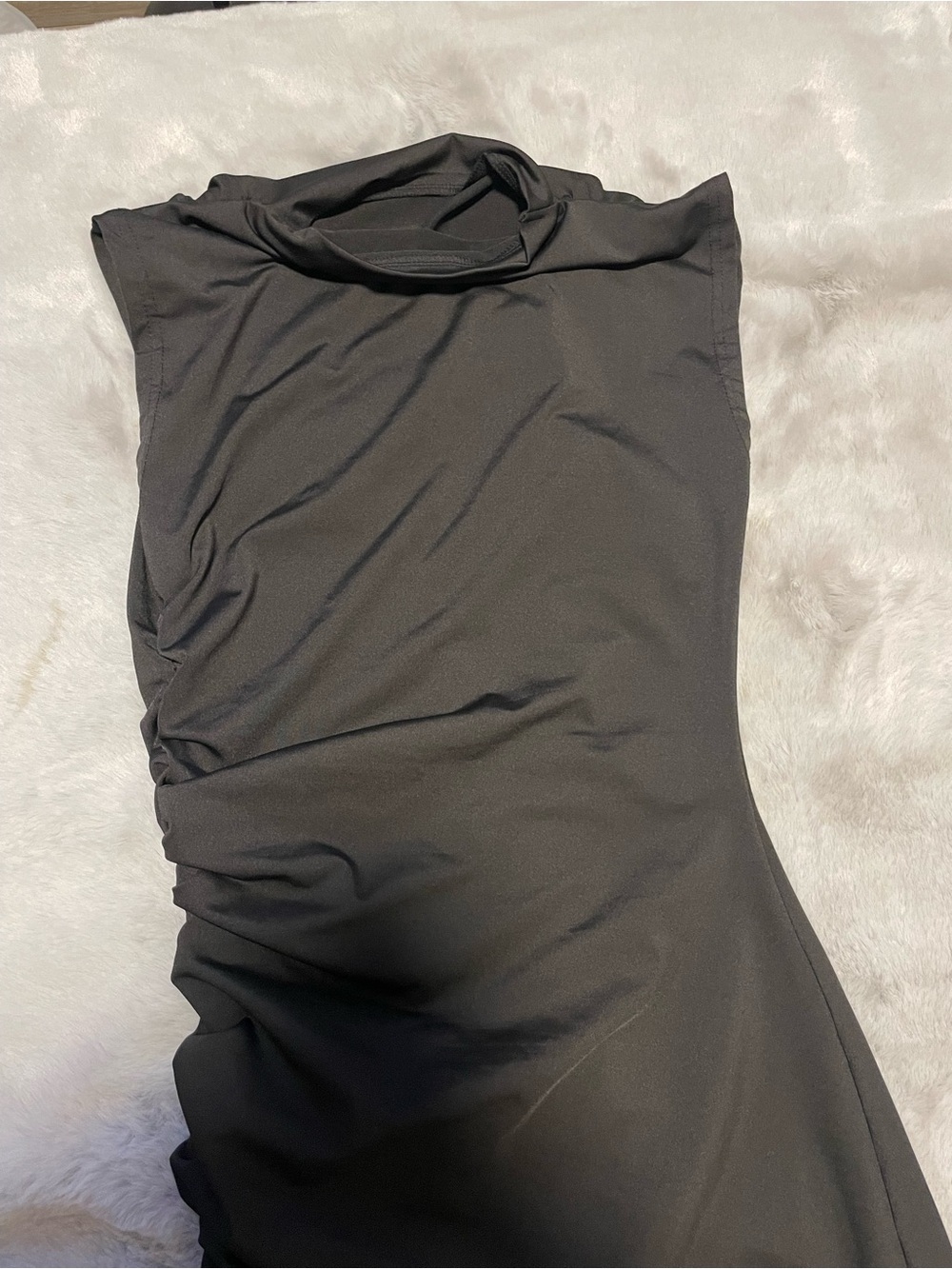 SHEIN Black Sleeveless Mini Bodycon Dress - Picture 6 of 6